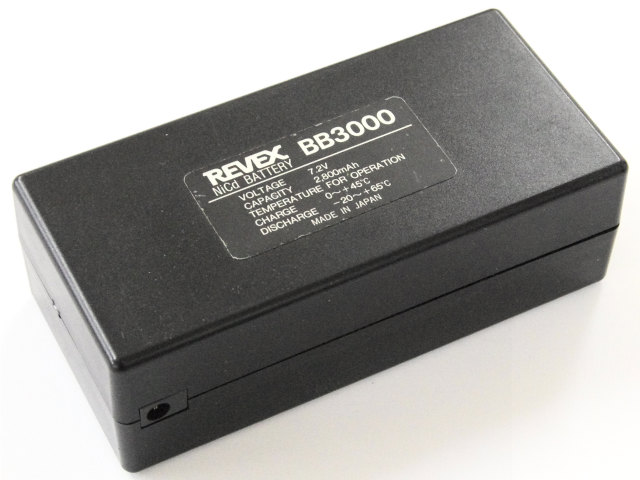 [BB3000]REVEX アマチュア無線機用外付けバッテリーBB3000バッテリーセル交換