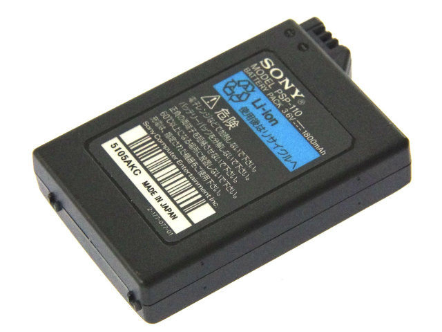 [PSP-110]SONY 携帯ゲーム機 PlayStation Portable PSP-1000 バッテリーセル交換