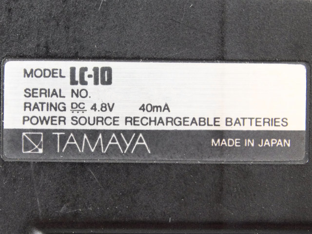 TAMAYA LC-10、LC-11B、LC-11C他 電子レベル電子野帳 内蔵メモリーリチウムバッテリー(副電源)セル交換[4]
