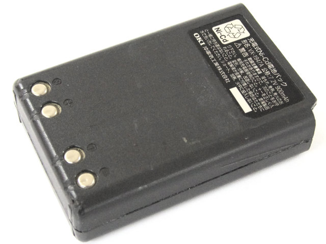 [VX-1947A]沖電気工業 携帯型無線機 VM1130T他バッテリーセル交換