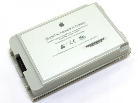 [A1005、M6497、M8956、M8433] iBook G3 12inchバッテリーセル交換
