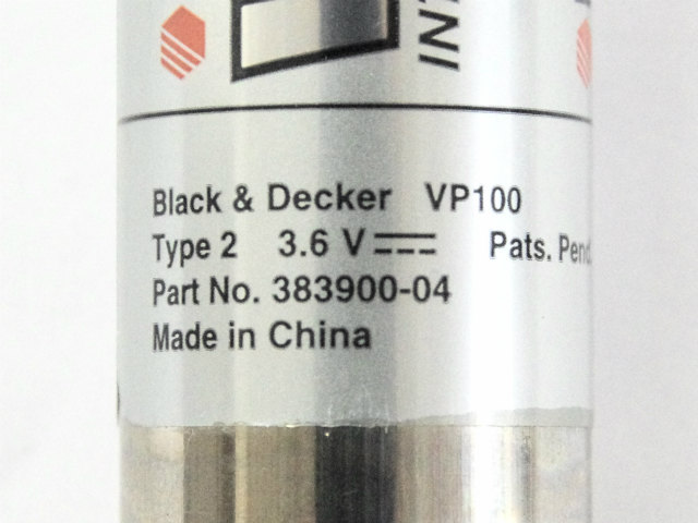 [VP100]BLACK&DECKER ScumBuster SB400V/Z-S100 他 バッテリーセル交換[3]