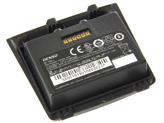 [BT-700LL、496466-1090]DENSOハンディターミナル BHT-700シリーズ 大容量 バッテリーセル交換