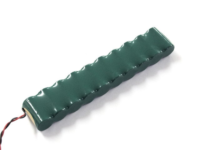 ■SANYO MODEL 10N-2000CK 一列 (Ni-Cd 12V/2000mAh) 用 20cmリード線出しカスタムバッテリー販売品