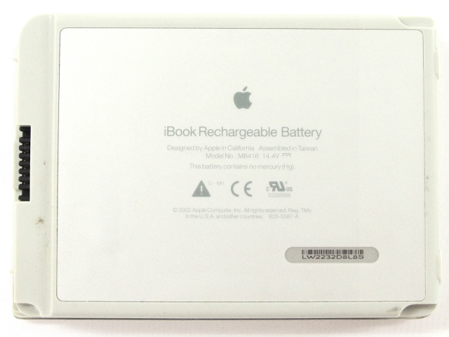 [M8416] iBook G3 14inchバッテリーセル交換[3]
