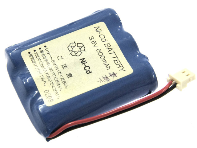 日通工 電話子機 Ni-Cd BATTERY バッテリーセル交換