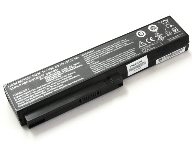 [SQU904、SQU-904、SIMPLO P/N: 916T2031F]マウスコンピュータ 他 バッテリーセル交換
