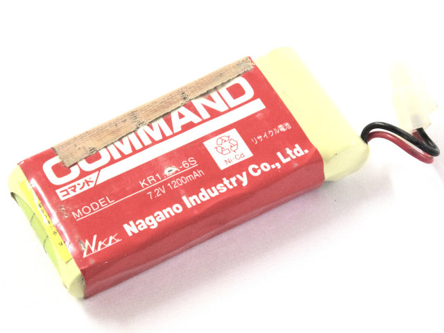 [KR1.2A-6S]COMMAND コマンド Nagano Industry Co.,Ltd バッテリーセル交換