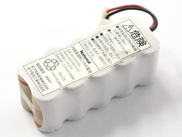 [BH622BA、BH-622BA]パナソニック スティック・ハンドクリーナー BH-622 バッテリーセル交換