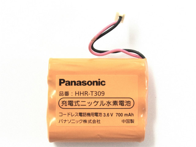 [HHR-T309]Panasonic コードレス電話器バッテリーセル交換[3]