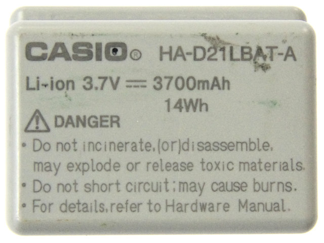 [HA-D21LBAT、HA-D21LBAT-A]CASIO ハンディターミナル DT-5200シリーズ他 大容量バッテリーセル交換[4]
