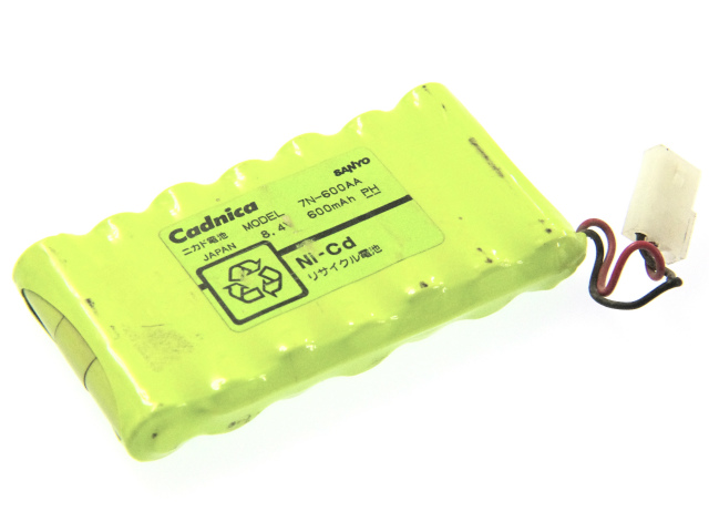 [MODEL 7N-600AA]SANYO CADNICA MODEL 7N-600AAバッテリーセル交換