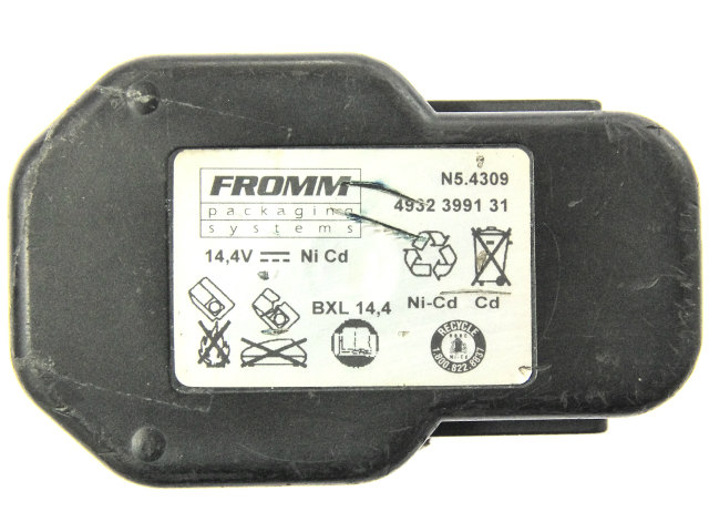 [N5.4309、4932 3991 31]FROMM バッテリー式結束機 バッテリーセル交換[3]