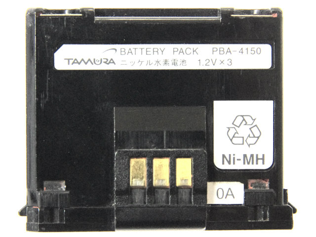 [PBA-4150]TAMURA 特定小電力無線器(子機) PMT4140、PMT4150 他 バッテリーセル交換[3]