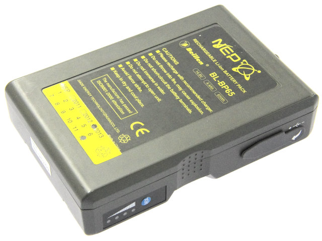 [BL-BP65]NEP(エヌ・イー・ピー株式会社) リチウムイオンVマウントタイプバッテリーセル交換