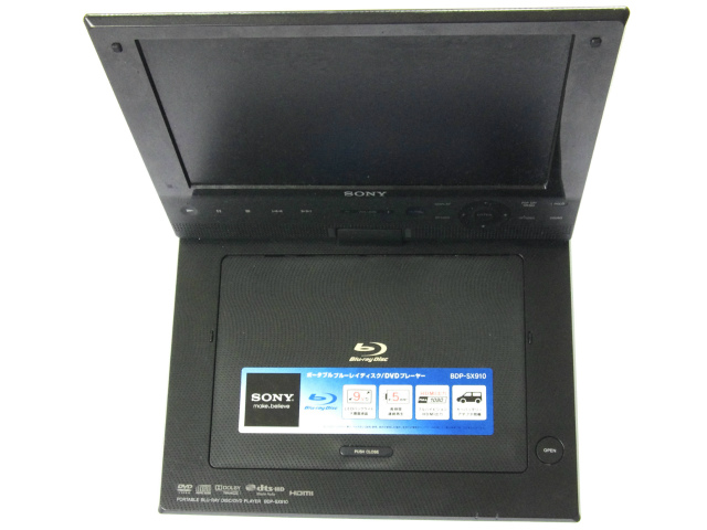 [BDP-SX910]ソニー ポータブル ブルーレイディスク DVDプレーヤー BDP-SX910 バッテリーセル交換[1]