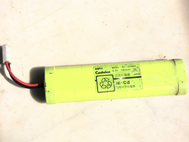 [SANYO 8N-1300SCR]クボタ 草刈り機 KE2600FL 他 バッテリーセル交換