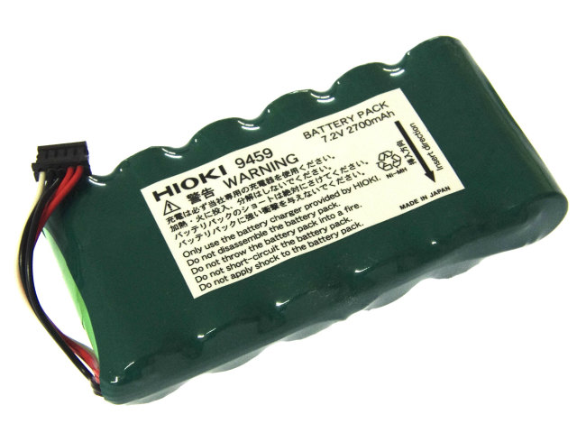 [HIOKI 9459、PW9002]日置電機　電源品質アナライザ・電源ラインモニタ 3196/3197/3351/3455用バッテリーセル交換