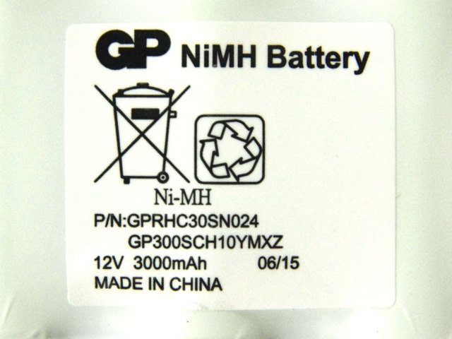 [P/N:GPRHC30SN024、GP300SCH10YMXZ]GP NIMH Battery バッテリーセル交換[4]