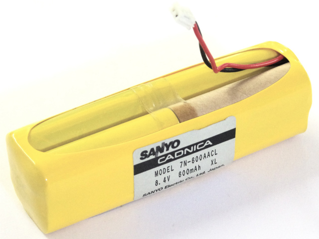[MODEL 7N-600AACL]SANYO CADNICA MODEL 7N-600AACLバッテリーセル交換