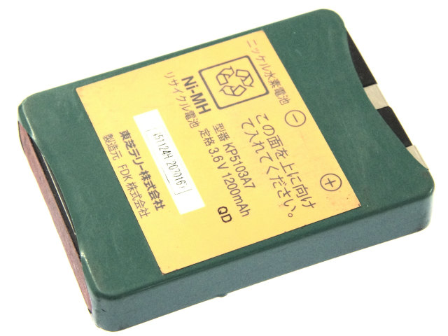 [KP5103A7]東芝テリー クレーン無線操縦装置 HW-514型用 他 バッテリーセル交換