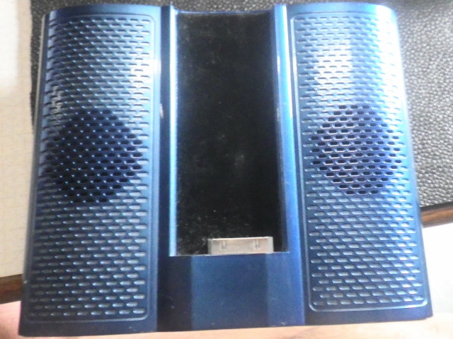 [REAL01-BL]第5世代 iPod nano専用モバイルステレオスピーカー バッテリーセル交換