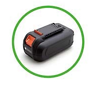 [BSR36L-2B]やまびこ 共立 バッテリー刈払機 バッテリーセル交換