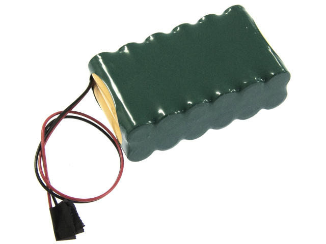 ■SANYO MODEL 12N-600AACL (Ni-Cd 14.4V/600mAh) 用 20cmリード線出しカスタムバッテリー販売品