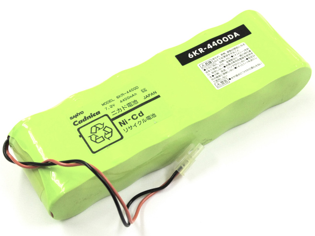 [6KR-4400DA、6KR-4400D]川鉄アドバンテック製クレーンスケール用他バッテリーセル交換