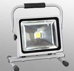 [6S2P]充電式大型LED投光器/LEDサーチライト D-S9-2/30W バッテリーセル交換