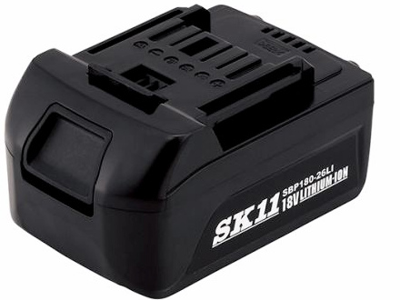 [SBP180-26LI]藤原産業 SK11 18V充電インパクト、ドリルドライバー バッテリーセル交換
