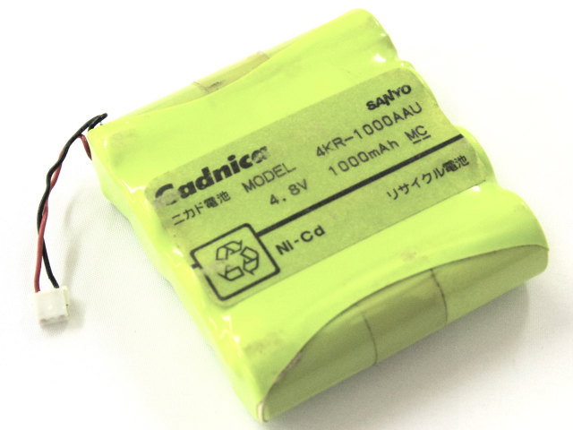 [MODEL 4KR-1000AAU]クレーンのリモコン 他バッテリーセル交換