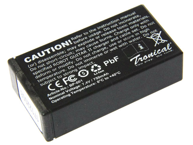 [BP-001]Gibson robot guitar Tronical ギター用 バッテリーセル交換