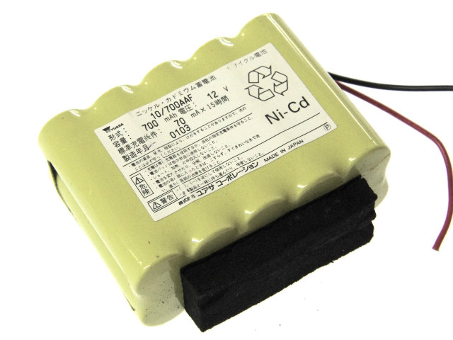 [YUASA MODEL 10/700AAF]愛知電子工業 ソーマダイン リプロ 他バッテリーセル交換