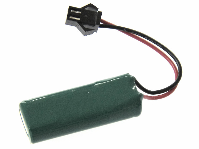 [2N-100AAS カスタム]ニッケル水素 Ni-MH カスタムバッテリー販売品(コネクタB)