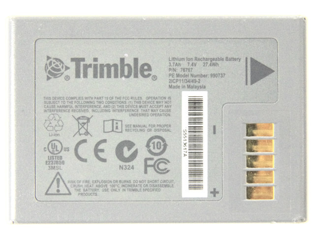 [P/N: 76767、PE Model Number: 990737]Trimble R10 GNSS バッテリーセル交換[3]