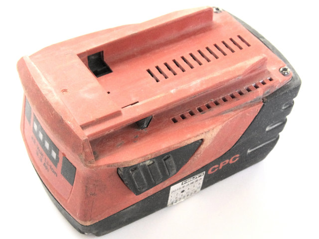[B 22/3.3 Li-Ion]SD 5000-A22, SFH 22-A, SIW 22T-A, SFL 22-A, TE 4-A22, WSR 22-A  バッテリーセル交換