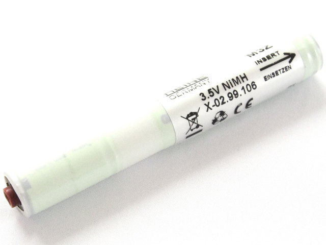 [3.5V NiMH X-02.99.106、X-002.99.106、M3Z]HEINE 眼科用トランスイルミネーター コンパクト充電ハンドル 3.5V バッテリーセル交換