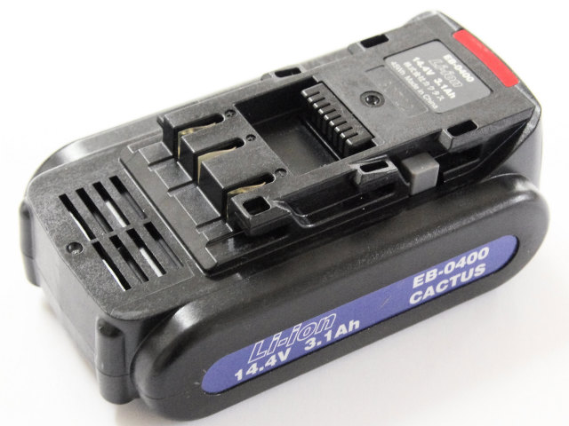 カクタス コードレス電動油圧式圧着工具 14.4V/18V両用 電池パック・充電器 EB0600