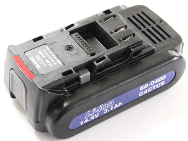 カクタス コードレス電動油圧式圧着工具 14.4V/18V両用 電池パック・充電器 EB0600