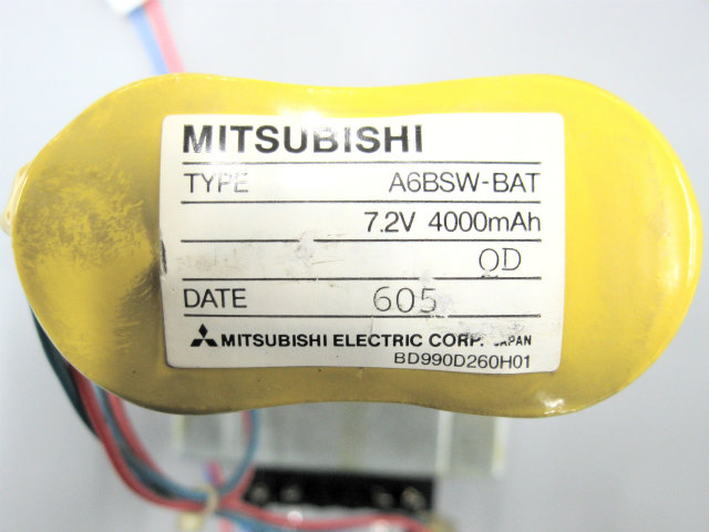 [A6BSW-BAT]三菱電機 PLC A6BSW 他 バッテリーセル交換[1]