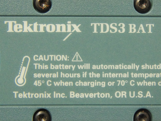 [TDS3BAT、TDS3 BAT]テクトロニクス デジタルオシロスコープ TDS3000シリーズ バッテリーセル交換[4]