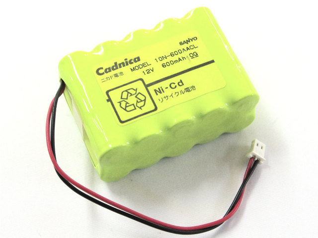[MODEL 10N-600AACL]SANYO CADNICA 10N-600AACL 2列タイプ バッテリーセル交換
