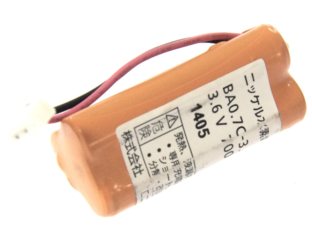 [BA0.7C-3.6]エニー PH10V シリーズ 特定小電力タイプ・無線遠隔制御装置リモコン バッテリーセル交換