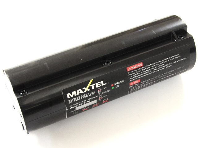 [MODEL NO: B14H]MAXTEL HIDライト JF9910D、JF9910DR他バッテリーセル交換