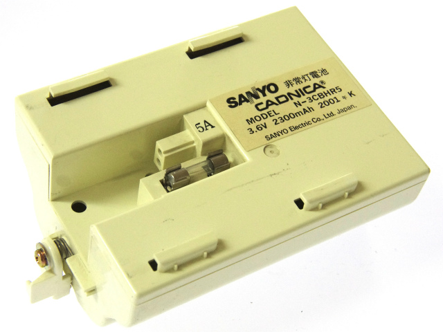[N-3CBHR5、FSK081]SANYO サンヨー 非常灯電池 バッテリーセル交換