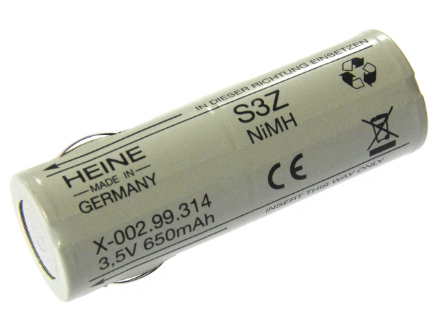 [X-002.99.314]HEINE ハイネ 検眼機器等 3.5V Ni-MH バッテリーセル交換
