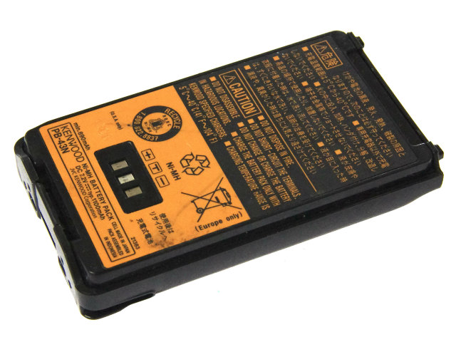 [PB-43N]KENWOOD ケンウッド FMハンディトランシーバーTH-K2 TH-K4　バッテリーセル交換