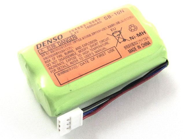 [SB-10N、454863-0060]DENSO バーコードスキャナ GT10B-SB 他 バッテリーセル交換
