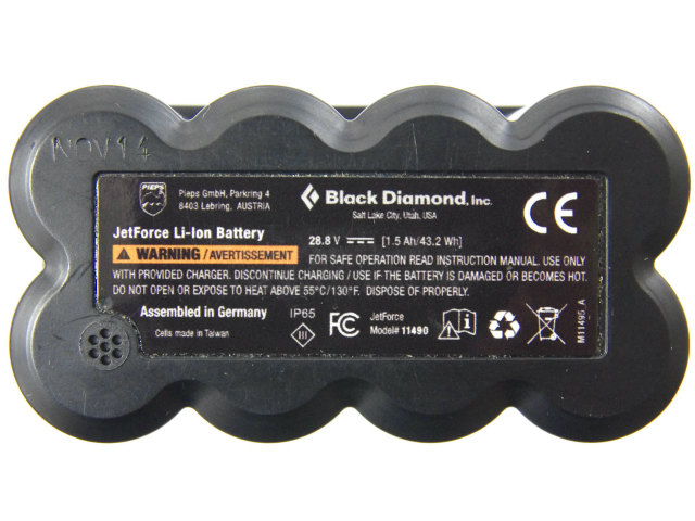 [JetForce Model#11490]Black Diamond アバランチエアバック エアーポンプ式エアバック 他 バッテリーセル交換[4]